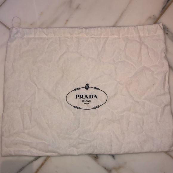 Canvas and Leather Prada Shoulder Bag - Picture 7 of 8